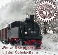 Winter-Dampffahrt mit der Öchsle-Bahn